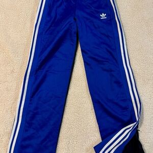 Adidas women’s Blue and Black Track Pants